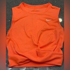 Kids Nike Dri-FIT Orange Athletic Top Girls size XS